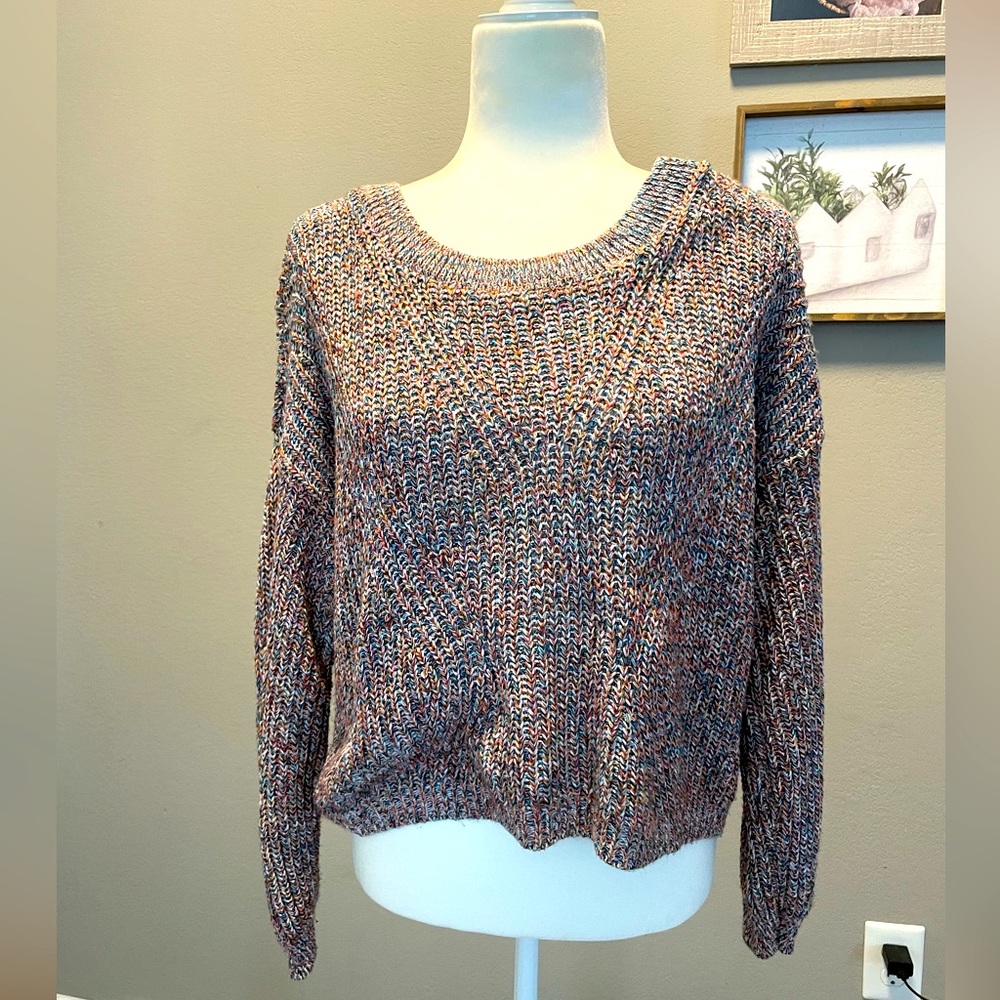 Express multicolored sweater